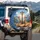 Giraffe Hamster Mountain Road Trip - Adventure Travel Gift for Animal Lovers Spare Tire Cover - 3