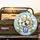 Chinoiserie Floral Vase Tulip Arrangement - Home Decor Gift for Garden Lover Spare Tire Cover - 2