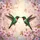 Ruby Hummingbirds Cherry Blossom Garden - Wildlife Lover Gift Spare Tire Cover - 6