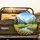 Yellow Tulips River Alpine Meadow Valley - Nature Lover Home Decor Gift Spare Tire Cover - 2