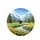 Yellow Tulips River Alpine Meadow Valley - Nature Lover Home Decor Gift Spare Tire Cover - 4