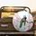 Peacocks Cherry Blossom Urban Skyline - Wildlife Lover Gift for Bird Lovers Spare Tire Cover - 2