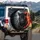 Jaguar Head Chains Flames Moon Hook - Car Enthusiast Gift Spare Tire Cover - 3