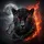 Jaguar Head Chains Flames Moon Hook - Car Enthusiast Gift Spare Tire Cover - 6