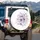 Flowers Leaves Stems Tendrils Botanical - Home Decor Gift Spare Tire Cover - 3