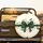 Forest Green Gift Bow Ribbons Polka Dots - Holiday Decor Gift Spare Tire Cover - 2