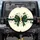 Forest Green Gift Bow Ribbons Polka Dots - Holiday Decor Gift Spare Tire Cover - 1