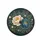 Teal White Peonies Botanical Foliage - Home Decor Gift for Garden Lover Spare Tire Cover - 4