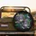 Purple Cap Mushroom Golden Halo Fern Dragonfly - Outdoor Enthusiast Gift Spare Tire Cover - 2