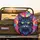 Feline Head Yellow Eyes Paint Splatter Brushstroke - Cat Lover Gift Spare Tire Cover - 2