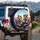 English Bulldogs American Flag Independence Day Gift for Dog Lovers Spare Tire Cover - 3