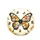 Butterfly Daisies Marigolds Roses Garden Monarchs - Garden Lover Gift Spare Tire Cover - 4