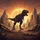 Powerful T-Rex Prehistoric Landscape - Dinosaur Adventure Gift Spare Tire Cover - 6
