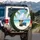 Baby Elephant Travel Suitcase Sandy Beach - Travel Essentials Elephant Lover Gift Spare Tire Cover - 3