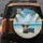 Baby Elephant Travel Suitcase Sandy Beach - Travel Essentials Elephant Lover Gift Spare Tire Cover - 5