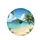 Tropical Beach Island Palm Trees Clear Sky - Beach Lover Gift Spare Tire Cover - 4