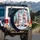 Snowmen Winter Wonderland Pine Trees Gifts - Festive Christmas Gift Spare Tire Cover - 3