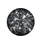 Black White Swirling Lines Organic Forms Marble - Road Trip Essentials Gift Spare Tire Cover - 4
