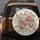 Blush Pink Peony Teal Daisy Blossoms Sage Green Leaves - Home Decor Gift Spare Tire Cover - 5