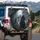 Grim Reaper Scythe Gothic Castle Full Moon - Halloween Party for Horror Lover Spare Tire Cover - 3