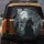 Grim Reaper Scythe Gothic Castle Full Moon - Halloween Party for Horror Lover Spare Tire Cover - 5