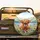 Highland Cow Wildflower Meadow - Farmhouse Home Decor Gift for Cow Lover Spare Tire Cover - 2