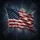 Weathered American Flag with Distressed Texture - Independence Day Gift for Veterans Spare Tire Cover - 6