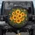 Sunflower Yellow Orange Blooms Green Foliage - Outdoor Garden Lover Gift for Vehicle Spare Tire Cover - 1