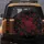 Velvet Deep Red Roses Dark Foliage Black Background - Gothic Romantic Home Decor Gift Spare Tire Cover - 5