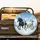 Galloping Trio Horses Blonde Mane Cloud Sky - Nature Lover Gift for Equestrians Spare Tire Cover - 2