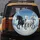 Galloping Trio Horses Blonde Mane Cloud Sky - Nature Lover Gift for Equestrians Spare Tire Cover - 5