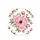 Pink Peony Blooms Green Leaves - Home Decor Gift for Garden Lover Spare Tire Cover - 4