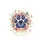 Paw Print Heart Lush Floral Vines Butterflies - Nature Lover Gift for Animal Lovers Spare Tire Cover - 4