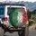 Italian Tricolor Flag Patriotic Vehicle Accent for Italy Enthusiasts Spare Tire Cover - 3