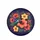 Iridescent Hummingbird Tropical Floral Garden Lush Botanical Wildlife - Bird Lover Gift Spare Tire Cover - 4