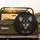 Black Tan Chihuahua Puppy Large Expressive Eyes Deep Black Background - Chihuahua Lover Gift Spare Tire Cover - 2