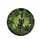 Black Cats Wide Yellow Eyes Tropical Leaves - Outdoor Cat Lover Travel Gift Spare Tire Cover - 4