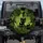 Black Cats Wide Yellow Eyes Tropical Leaves - Outdoor Cat Lover Travel Gift Spare Tire Cover - 1