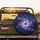 Deep Space Hot Pink Blue Green Nebula Explosion Cosmic Energy Field - Space Lover Gift Spare Tire Cover - 2