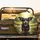 Flapping Ears Dachshund Dog Golden Landscape - Road Trip Adventure Gift Spare Tire Cover - 2