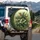 Bird-of-Paradise Plumeria Tropical Foliage - Outdoor Lifestyle Gift Spare Tire Cover - 3