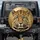 Majestic Leopard Face Electric Blue Eyes - Big Cat Lover Gift Spare Tire Cover - 1