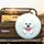 White Persian Cat Emerald Eyes Pink Bow Florals Bubbles Paws Extended Dust Motes - Cat Lover Gift Spare Tire Cover - 2