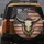 Longhorn Skull Distressed American Flag Wood - Patriotic Decor Gift for Cowboy Lover Spare Tire Cover - 5