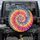 Vibrant Tie-Dye Spiral Swirls Psychedelic Bleeding Colors - Outdoor Vehicle Accessory Gift Spare Tire Cover - 1