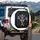 Grinning Human Skeleton Just Along For The Ride - Travel Essentials Gift Spare Tire Cover - 3