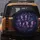 Purple Butterflies Golden Filigree Cosmic Starlight Floral - Fantasy Lover Gift Spare Tire Cover - 5