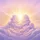 Ethereal Cloudscape Radiant Golden Glow Shimmering Stars Dream Sky - Home Decor Gift Spare Tire Cover - 6