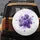 Magnificent Voluminous Lavender Violet Smoke Clouds with Ethereal Mist - Home Decor Gift Spare Tire Cover - 5