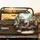 Sloths Driving Car Cabin Interior - Wildlife Lover Gift Spare Tire Cover - 2